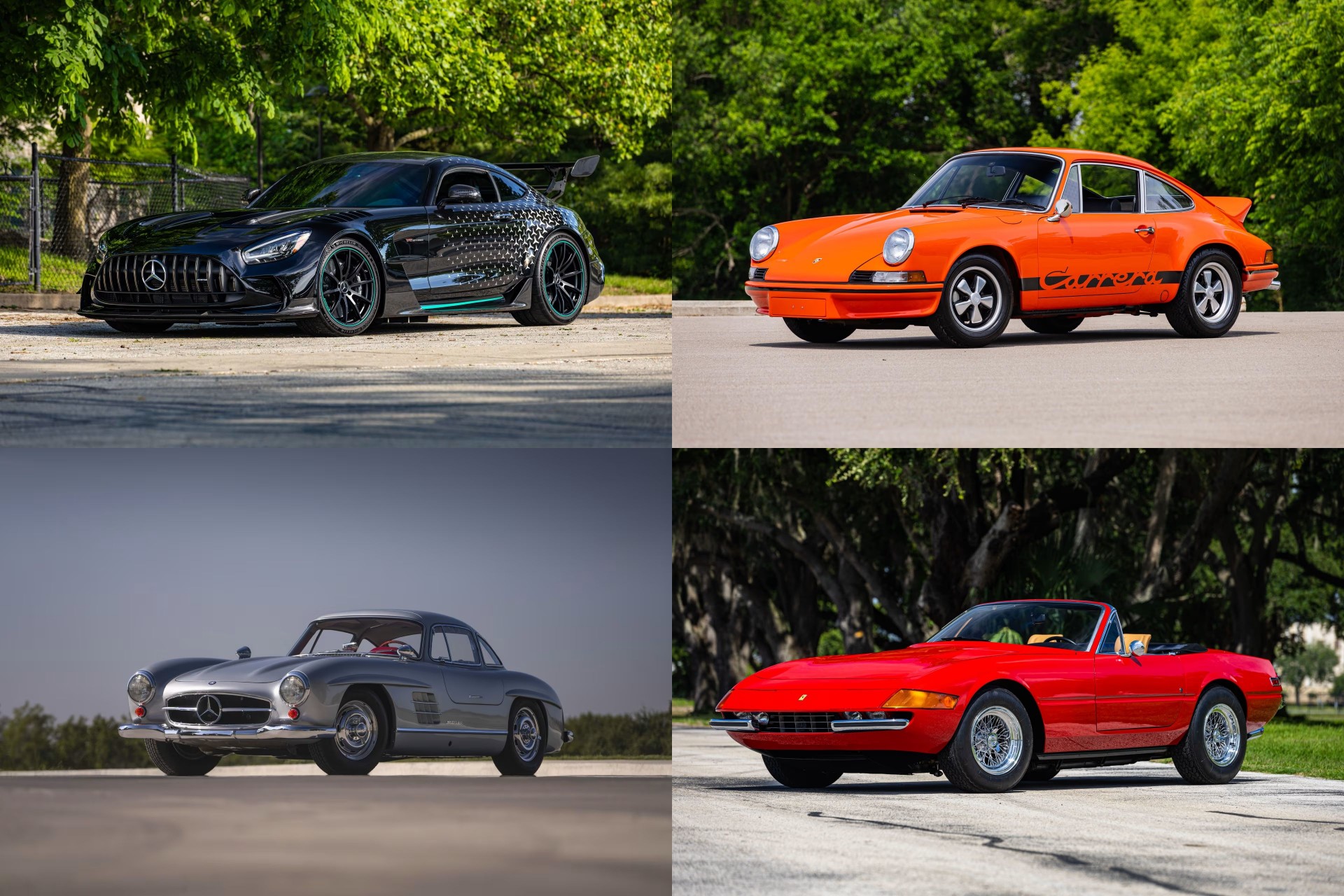 10 xe được đấu giá cao nhất tại sự kiện Mecum Monterey 2025