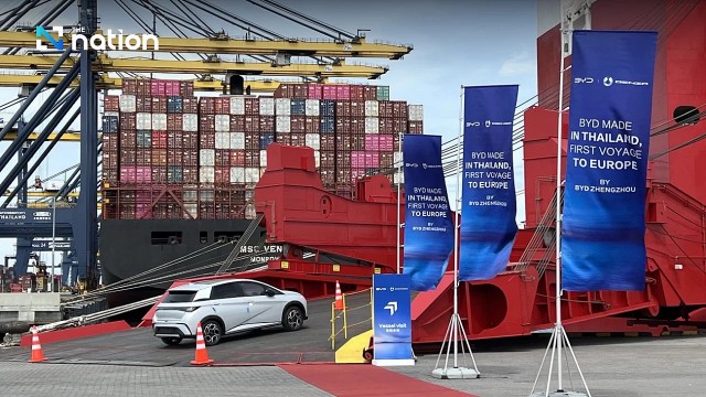 BYD 'né' thuế Châu Âu bằng cách xuất khẩu xe điện từ nhà máy tại Thái Lan