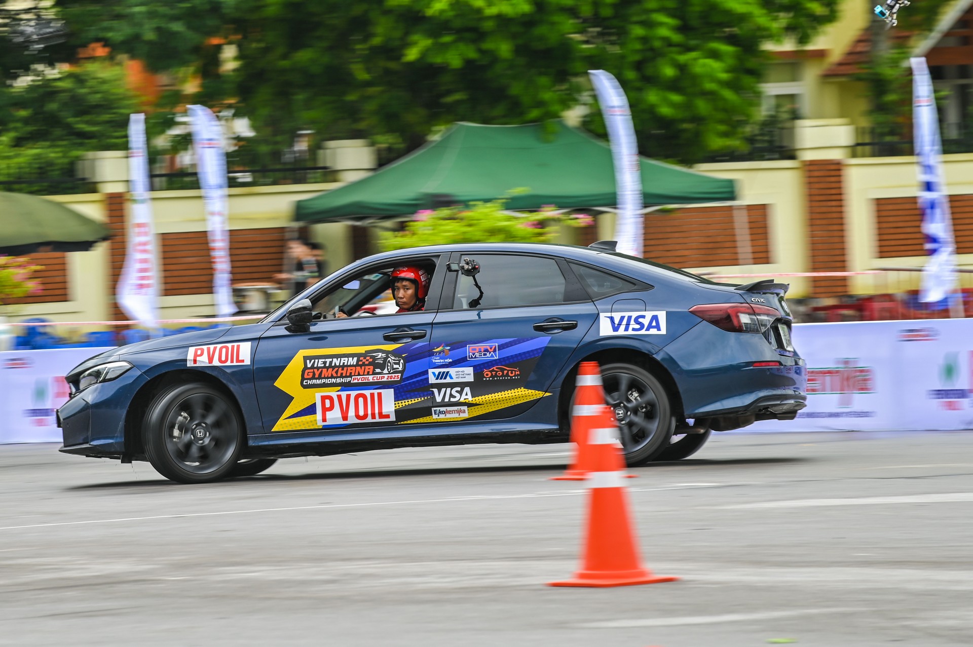 Honda Civic e: HEV RS chinh phục nhà vô địch PVOIL VGC 2025 Hạng Cầu trước như thế nào?