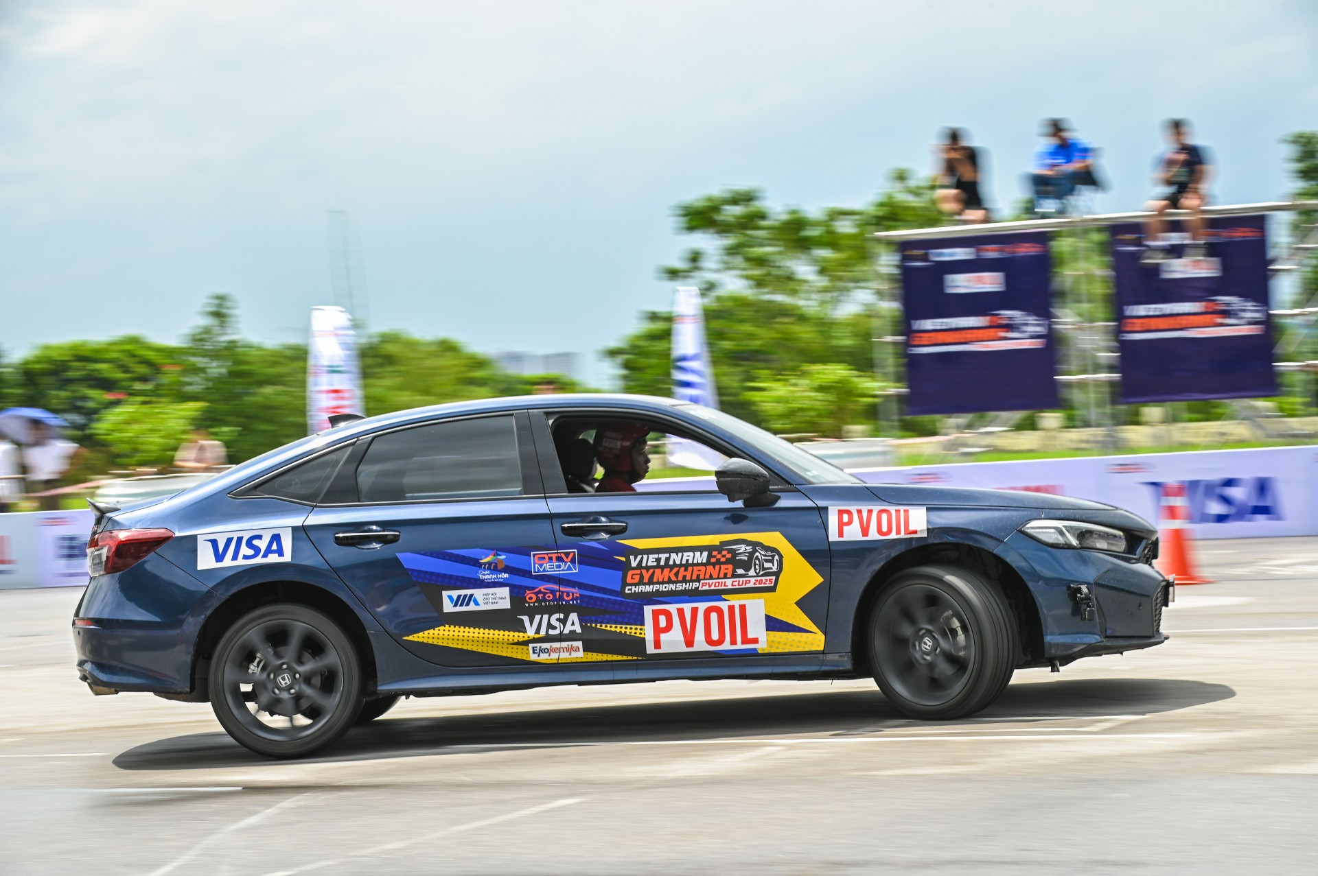 Honda Civic e: HEV RS chinh phục nhà vô địch PVOIL VGC 2025 Hạng Cầu trước như thế nào?
