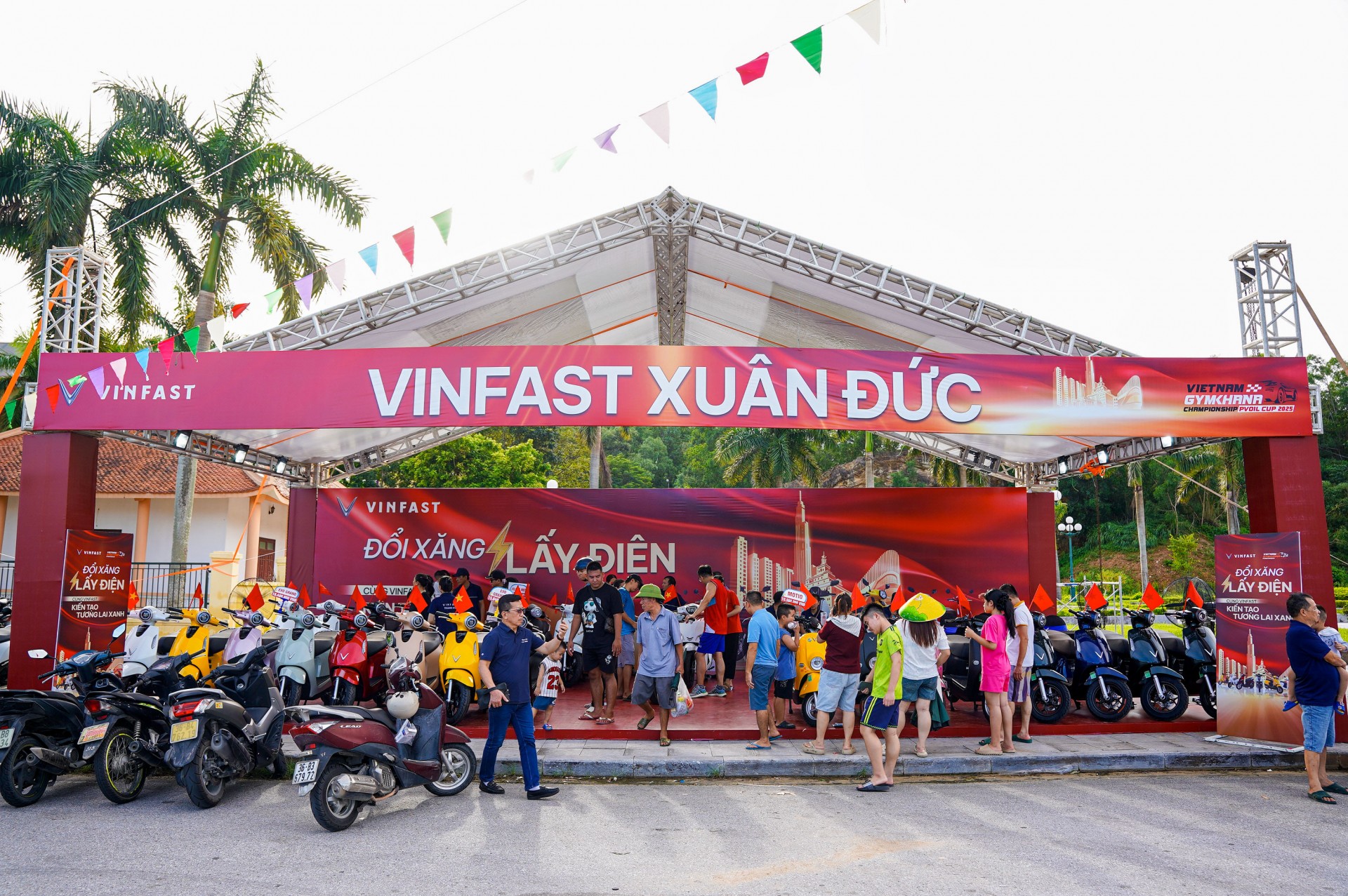 VinFast mang đến trải nghiệm xe máy điện đáng nhớ tại PVOIL VGC 2025