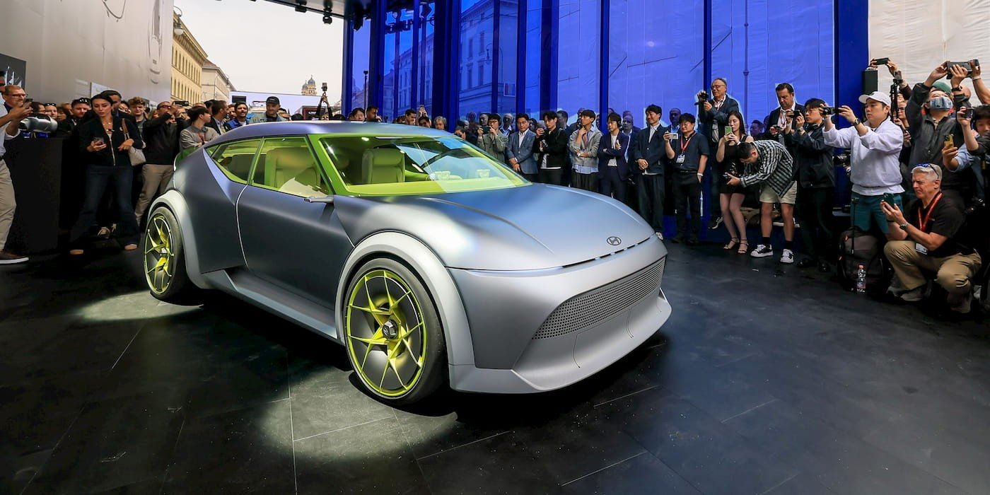 Hyundai Concept Three - Bản ý tưởng của hatchback điện Ioniq 3 được ra mắt tại IAA Mobility 2025