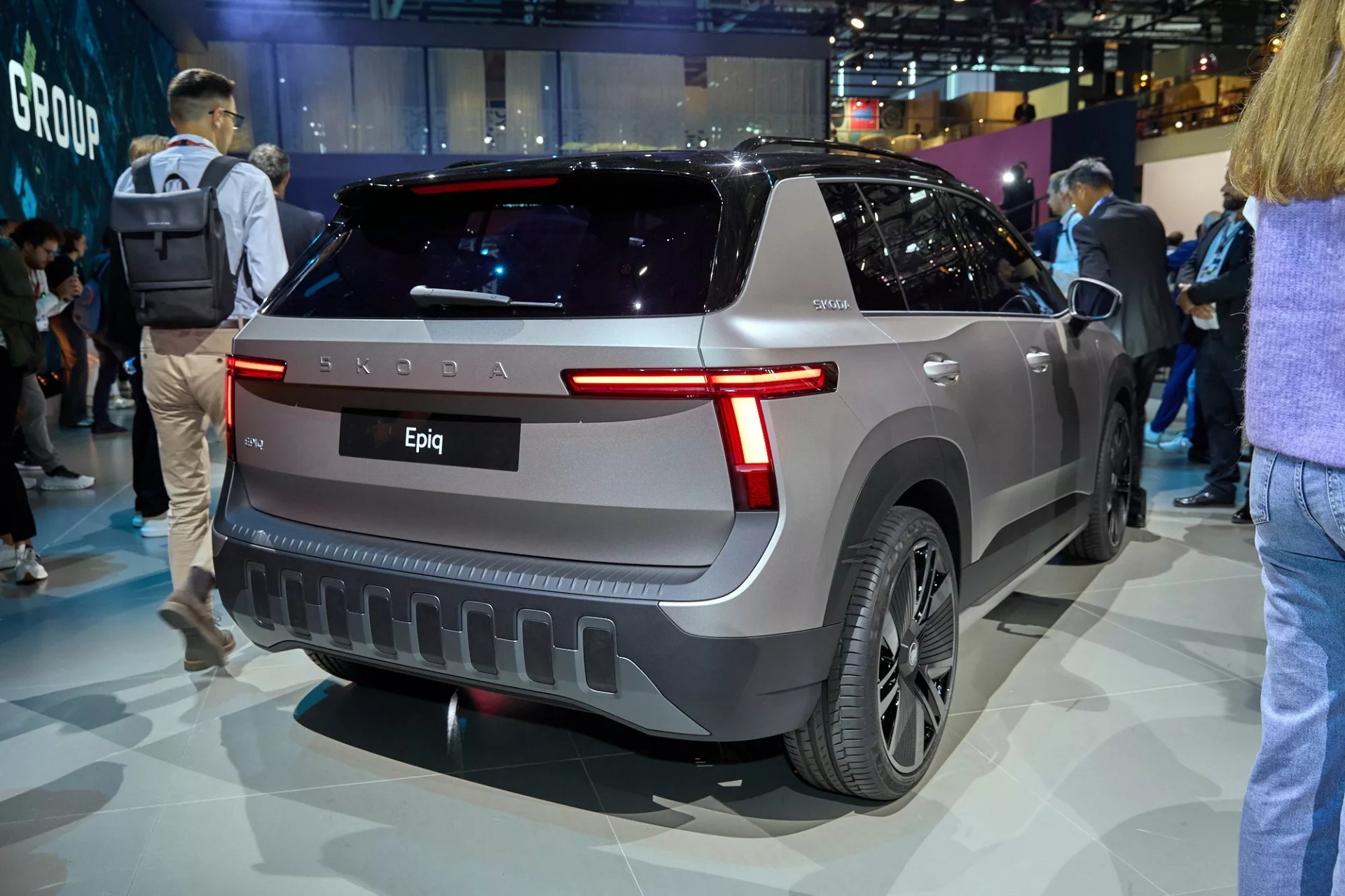 Skoda Epiq - SUV điện nhỏ nhất, giá chỉ như xe xăng của hãng được ra mắt tại IAA Mobility 2025