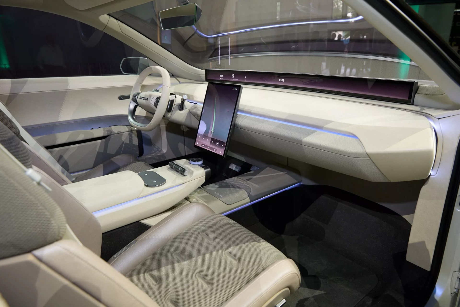 Skoda Vision O - Mẫu concept xe điện wagon sang trọng được trình làng tại IAA Mobility 2025