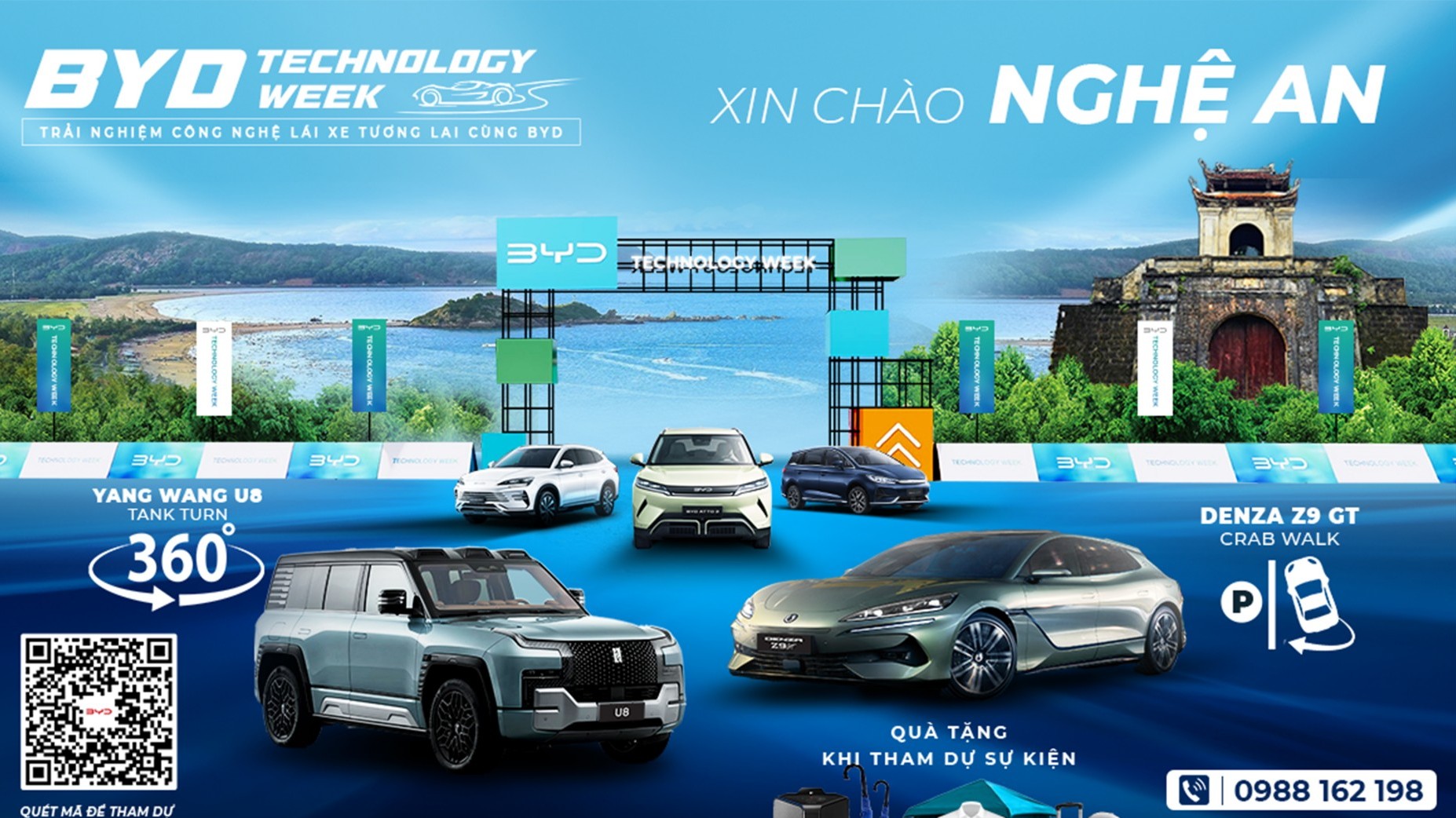 Sau Đà Nẵng, hành trình BYD Technology Week 'đổ bộ' Nghệ An cuối tuần này