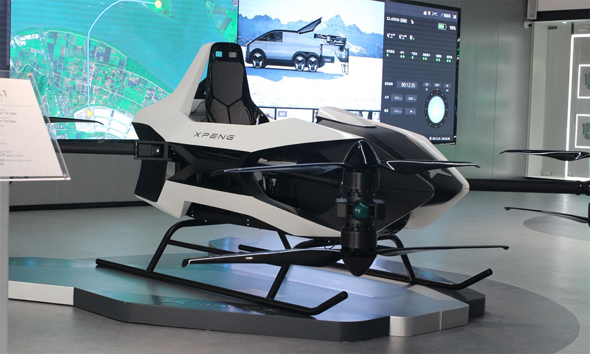 Hai chiếc xe bay eVTOL Xpeng va chạm khi diễn tập triển lãm hàng không ở Trung Quốc