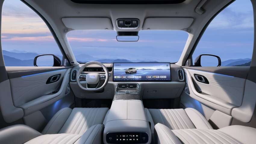 Mẫu SUV hybrid cỡ lớn Geely Galaxy M9 bắt đầu được bán ở Trung Quốc với giá rẻ hàng đầu phân khúc