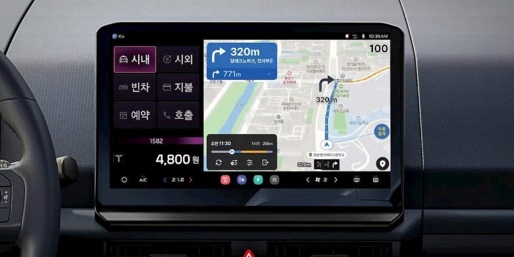 Xe van điện Kia PV5 bước vào lĩnh vực taxi với tùy chọn màn hình chuyên biệt