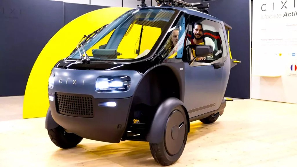 Đây là Cixi Vigoz - Mẫu xe điện ba bánh tốc độ 120 km/h có lợi cho sức khỏe