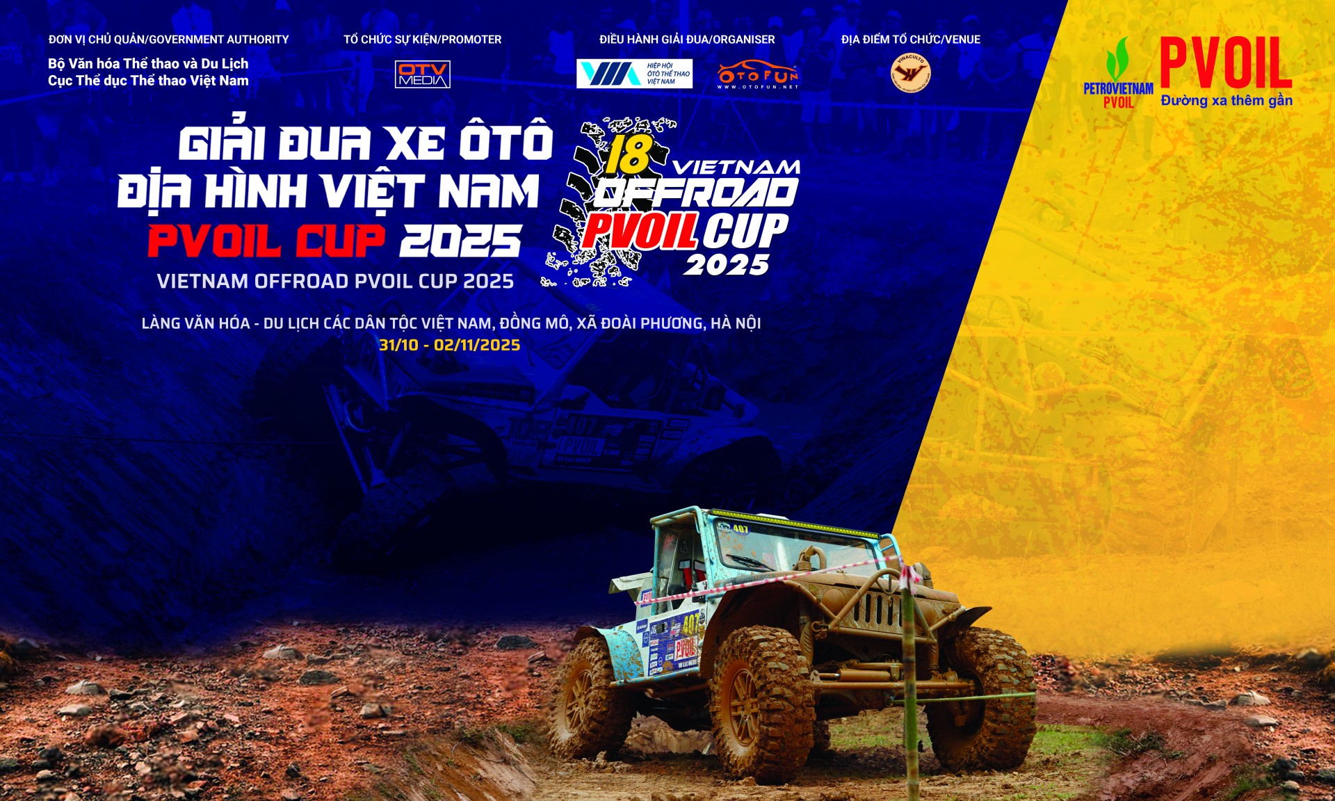 Đội 408 PVOIL VOC 2025: Núi Hồng Sông Lam sẽ chơi VOC tới khi hết sức