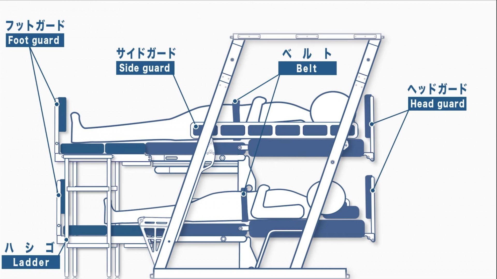 Xe giường nằm đầu tiên của Nhật Bản
