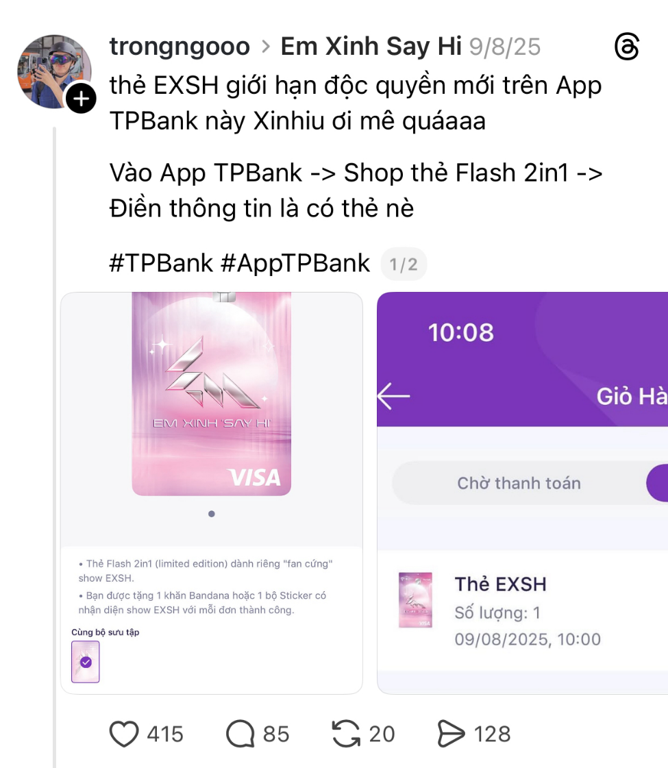 App TPBank: Từ tiện ích tài chính đến trải nghiệm số “hợp gu” giới trẻ