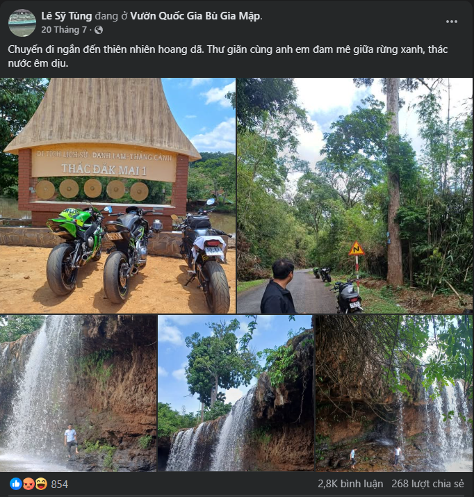 Lê Sỹ Tùng với chiếc xe PKL