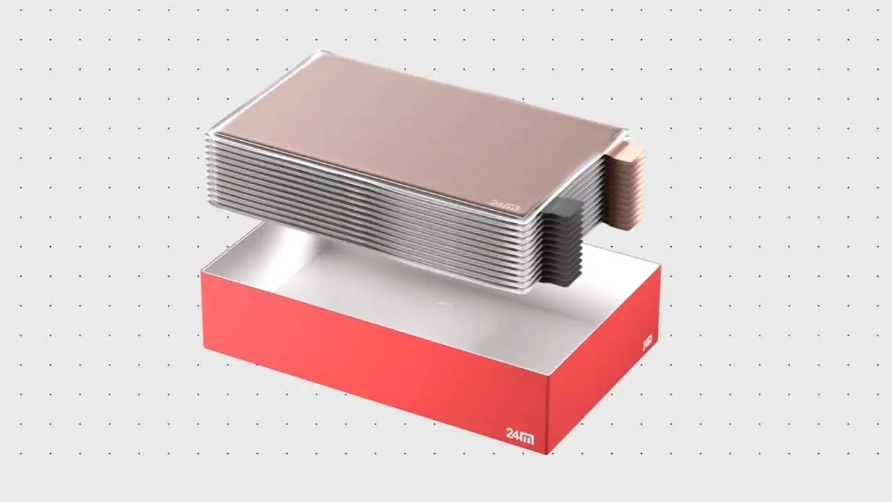 pin xe điện mới của 24M Technologies