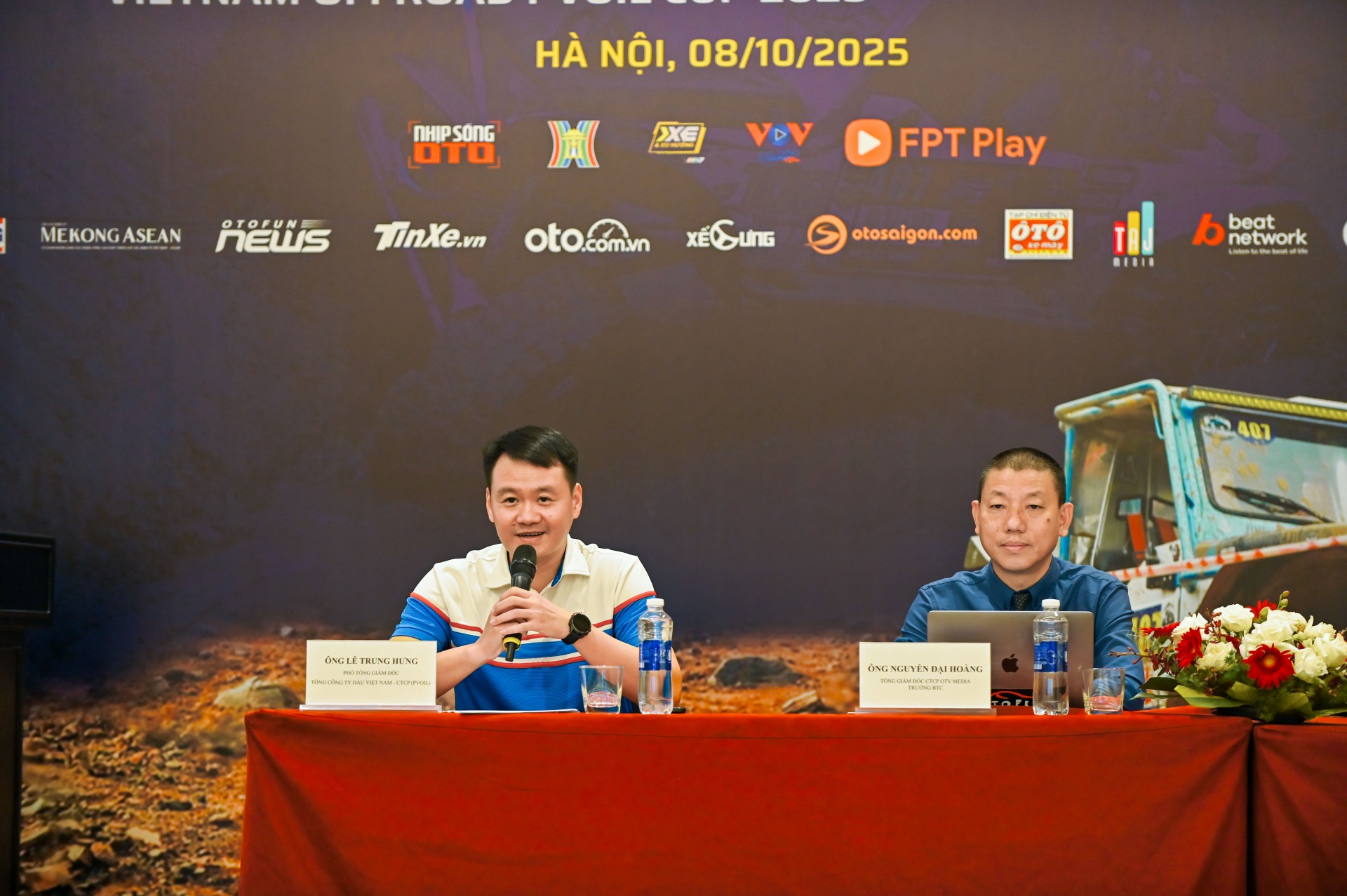 Ban tổ chức PVOIL VOC 2025 giải đáp thắc mắc tại buổi Gặp gỡ báo chí 8/10 Ban tổ chức PVOIL VOC 2025 giải đáp thắc mắc tại buổi Gặp gỡ báo chí 8/10