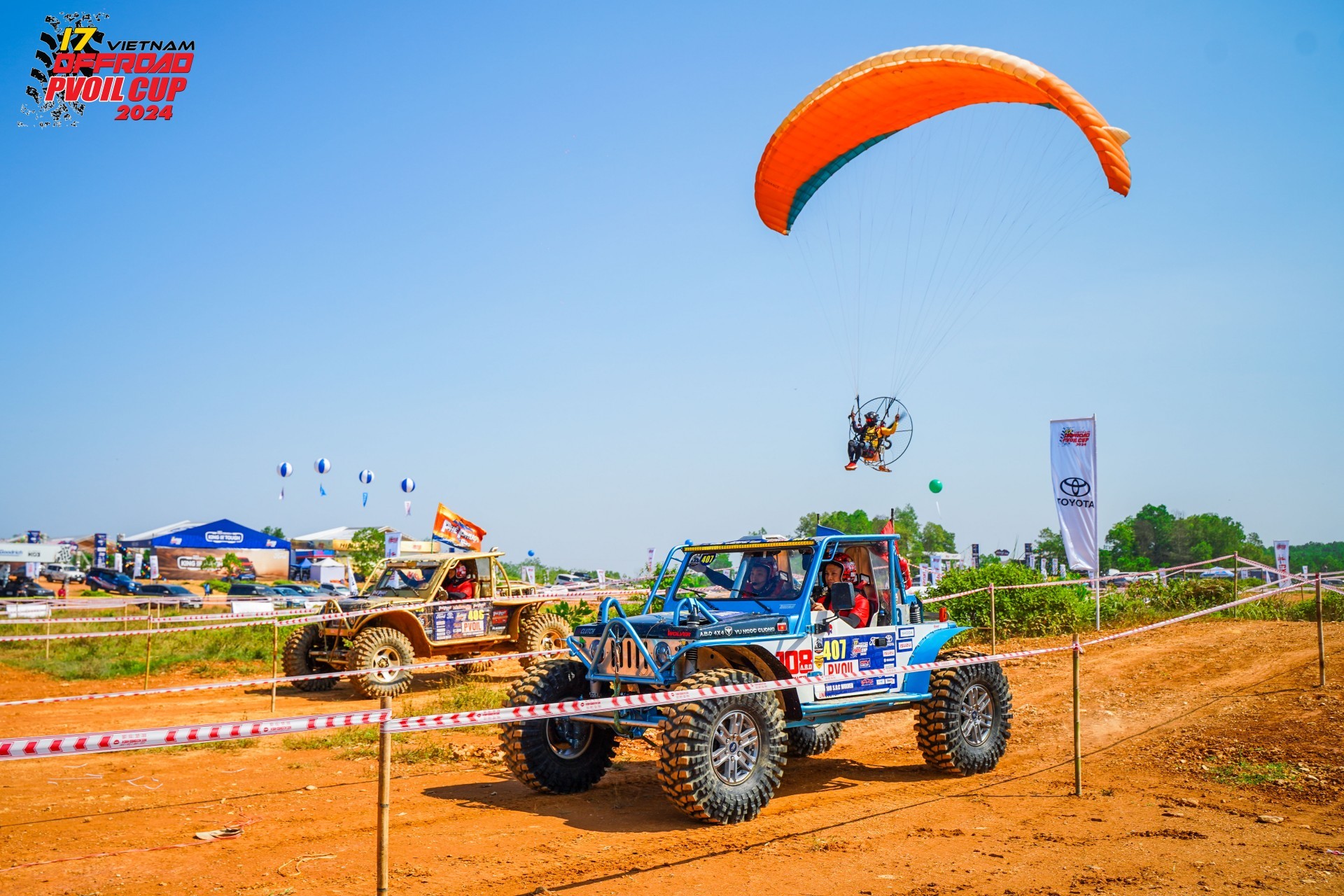 địa hình thi đấu tại PVOIL VOC 2025