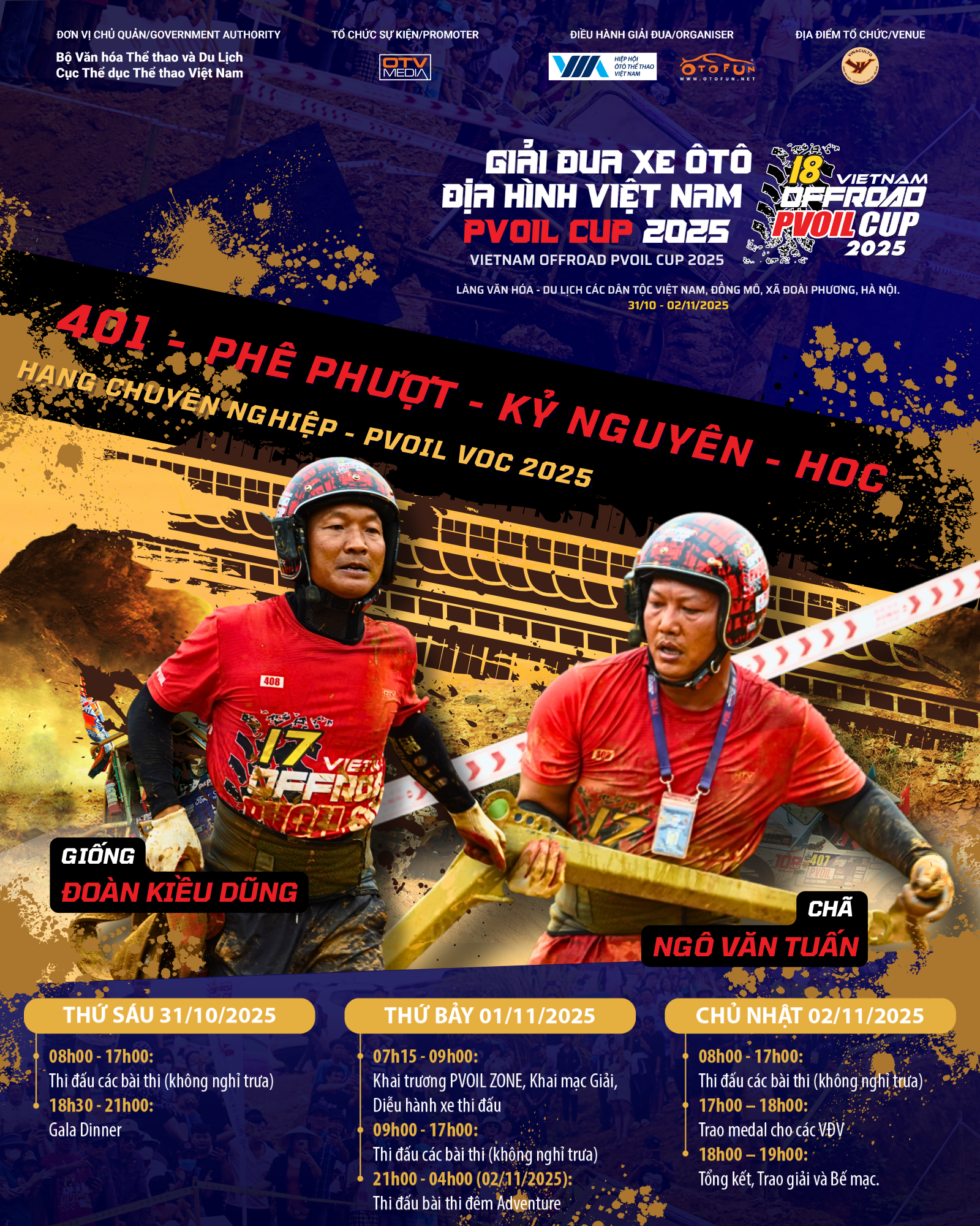 [PVOIL VOC 2025] Đội 401: Phê phượt - Kỷ nguyên - HOC