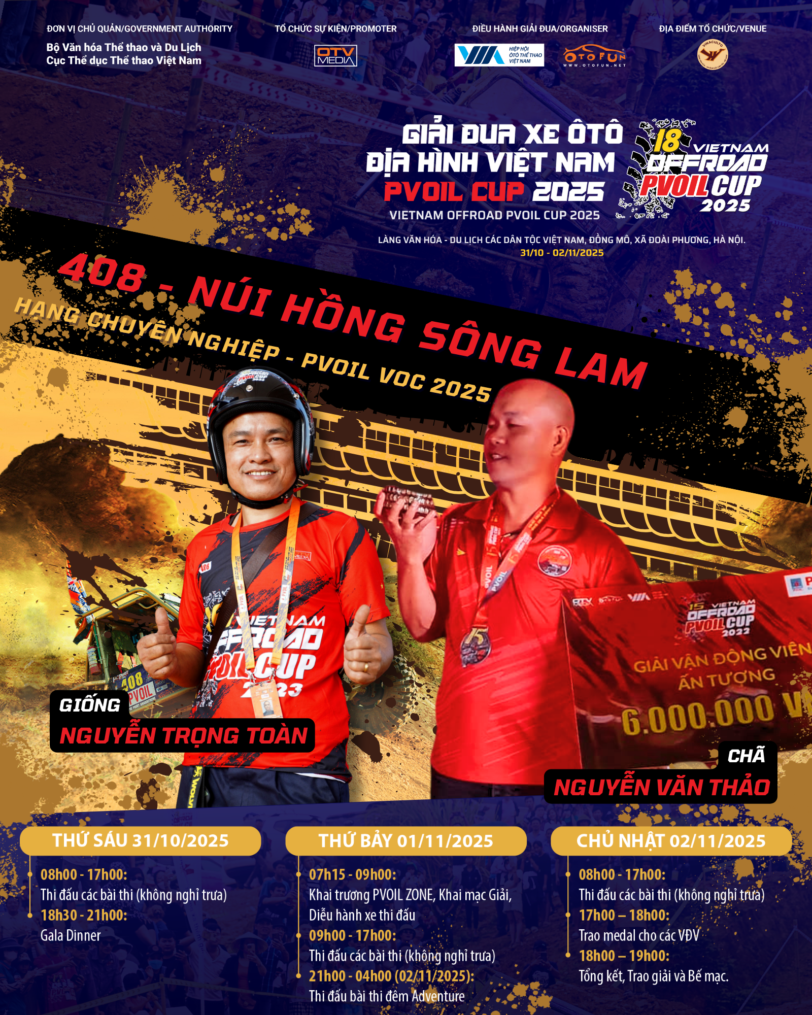 [PVOIL VOC 2025] Đội Núi Hồng Sông Lam đặt mục tiêu đồng hành cùng giải thật lâu