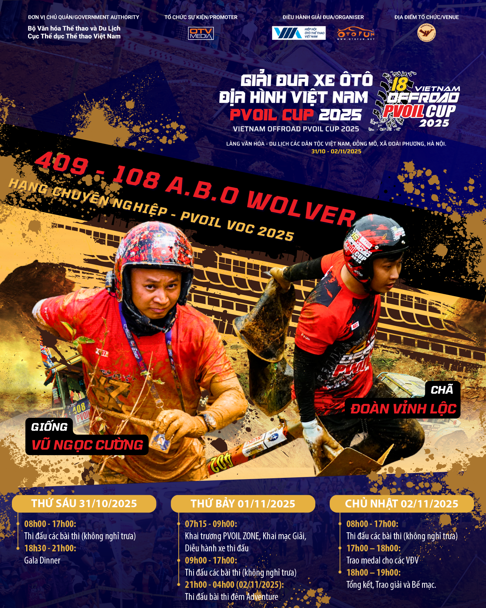 [PVOIL VOC 2025] Đội 409: 108 A.B.O Wolver quyết tâm giữ vững ngôi Vô địch