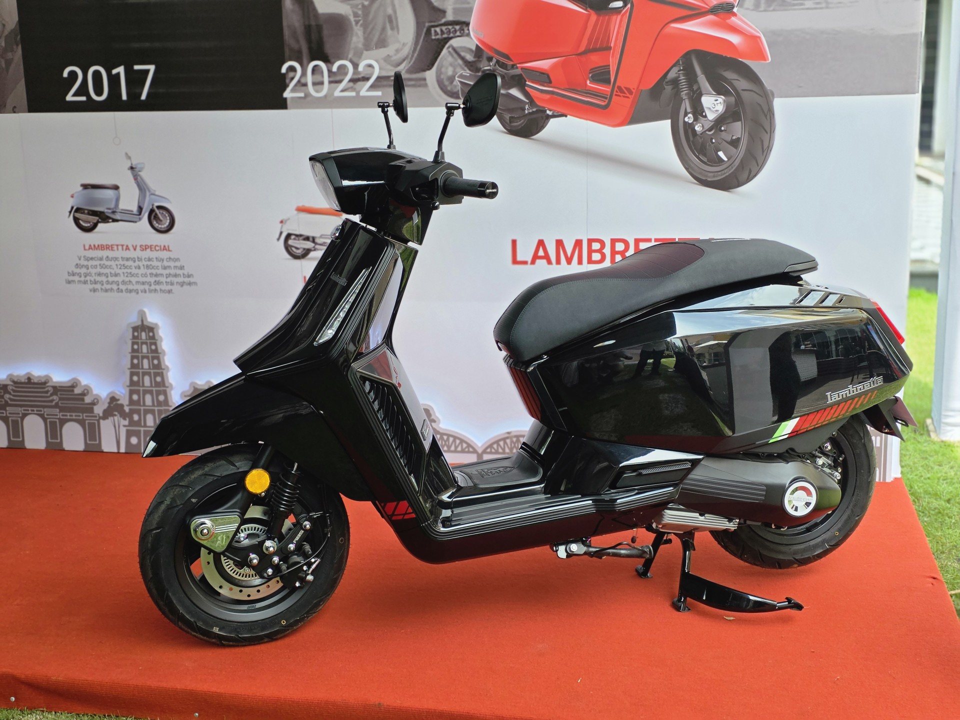 Lambretta trở lại Việt Nam với ba mẫu xe
