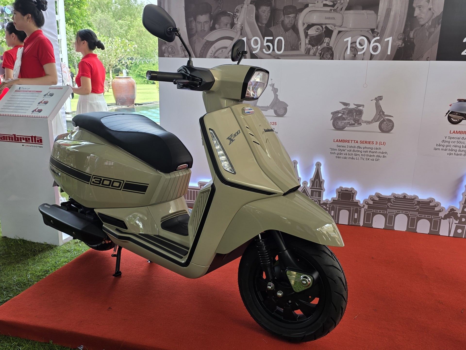 Lambretta trở lại Việt Nam với ba mẫu xe