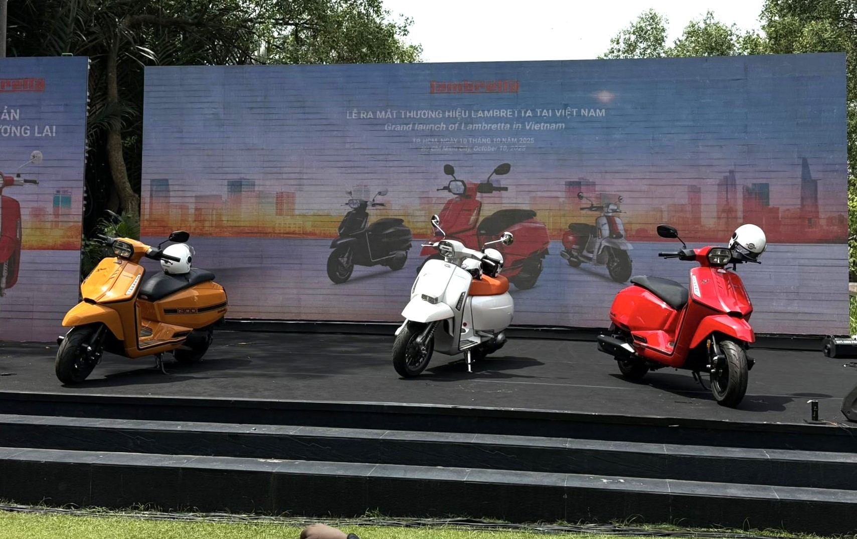 Lambretta trở lại Việt Nam với ba mẫu xe Lambretta trở lại Việt Nam