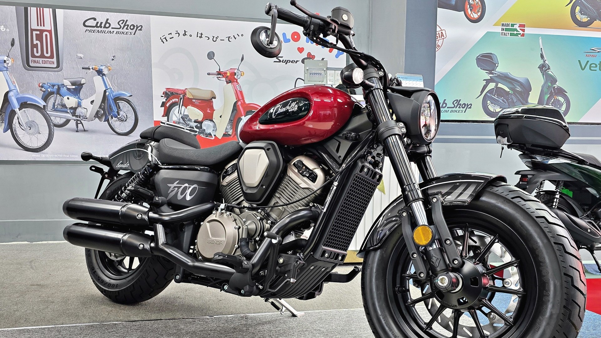 Benda Chinchilla 500, khi xe Trung Quốc học cách làm cruiser kiểu Mỹ