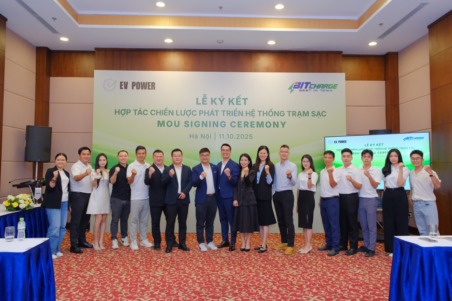 BitCharge hợp tác cùng EV Power lắp đặt hệ thống trạm sạc xe điện tại Việt Nam