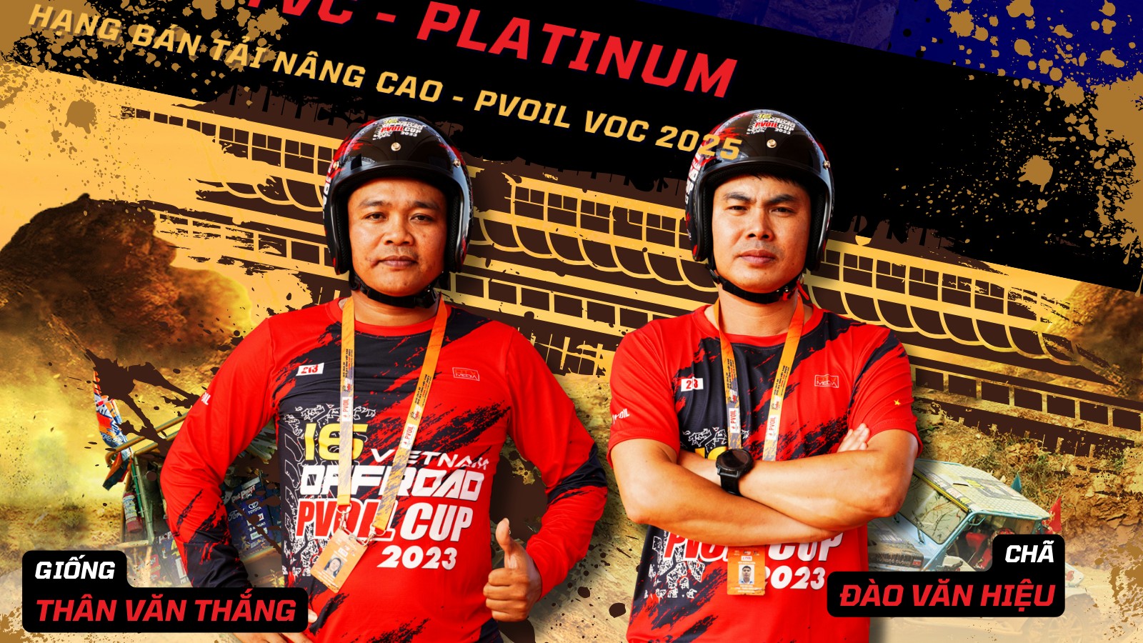 Đội đua 211 PVOIL VOC 2025: TVC - Platinum trở lại với mục tiêu vô địch