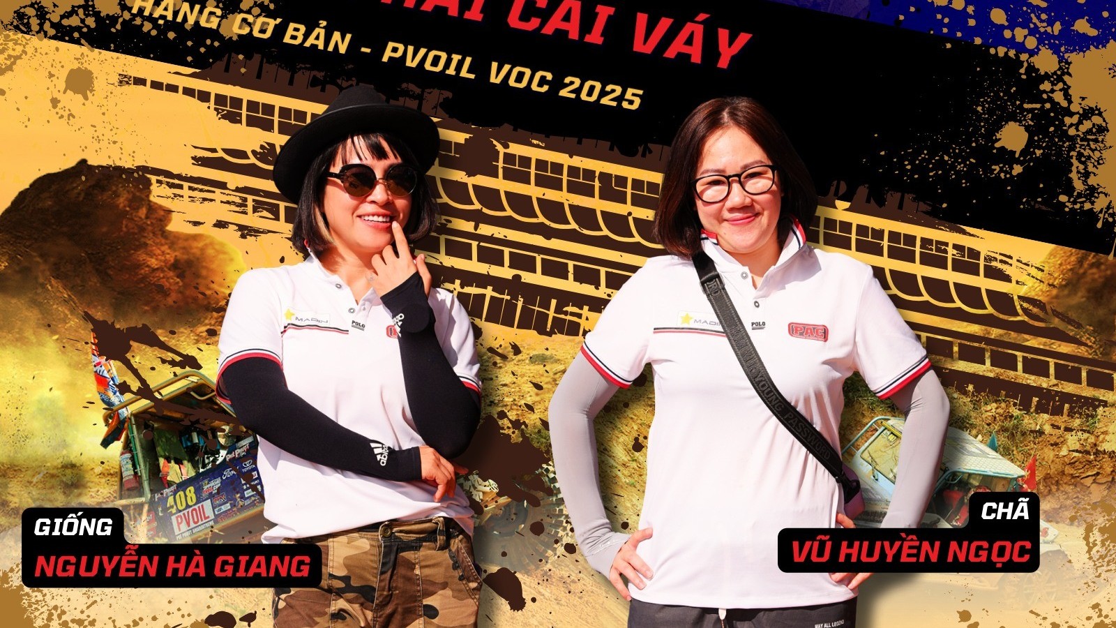 Đội đua 124 PVOIL VOC 2025: PAC Hai Cái Váy