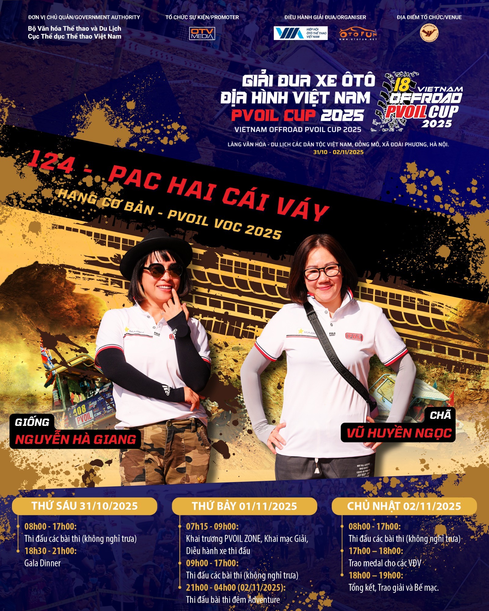 Đội đua 124 PVOIL VOC 2025: PAC Hai Cái Váy Đội đua 124 PVOIL VOC 2025: PAC Hai Cái Váy