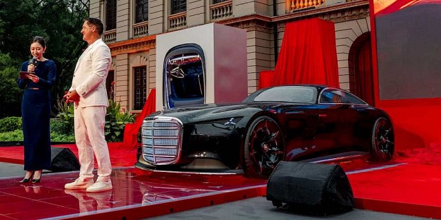 Mercedes-Benz Vision Iconic - Mẫu concept mang thiết kế năm 1930 đến thời đại xe điện