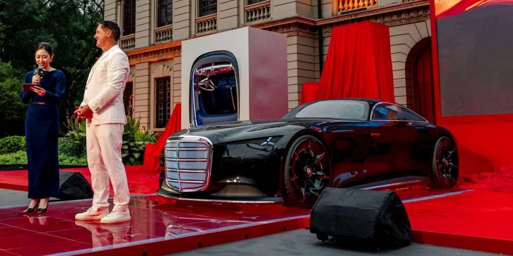 Mercedes-Benz Vision Iconic concept coupe hai cửa hoàn toàn mới