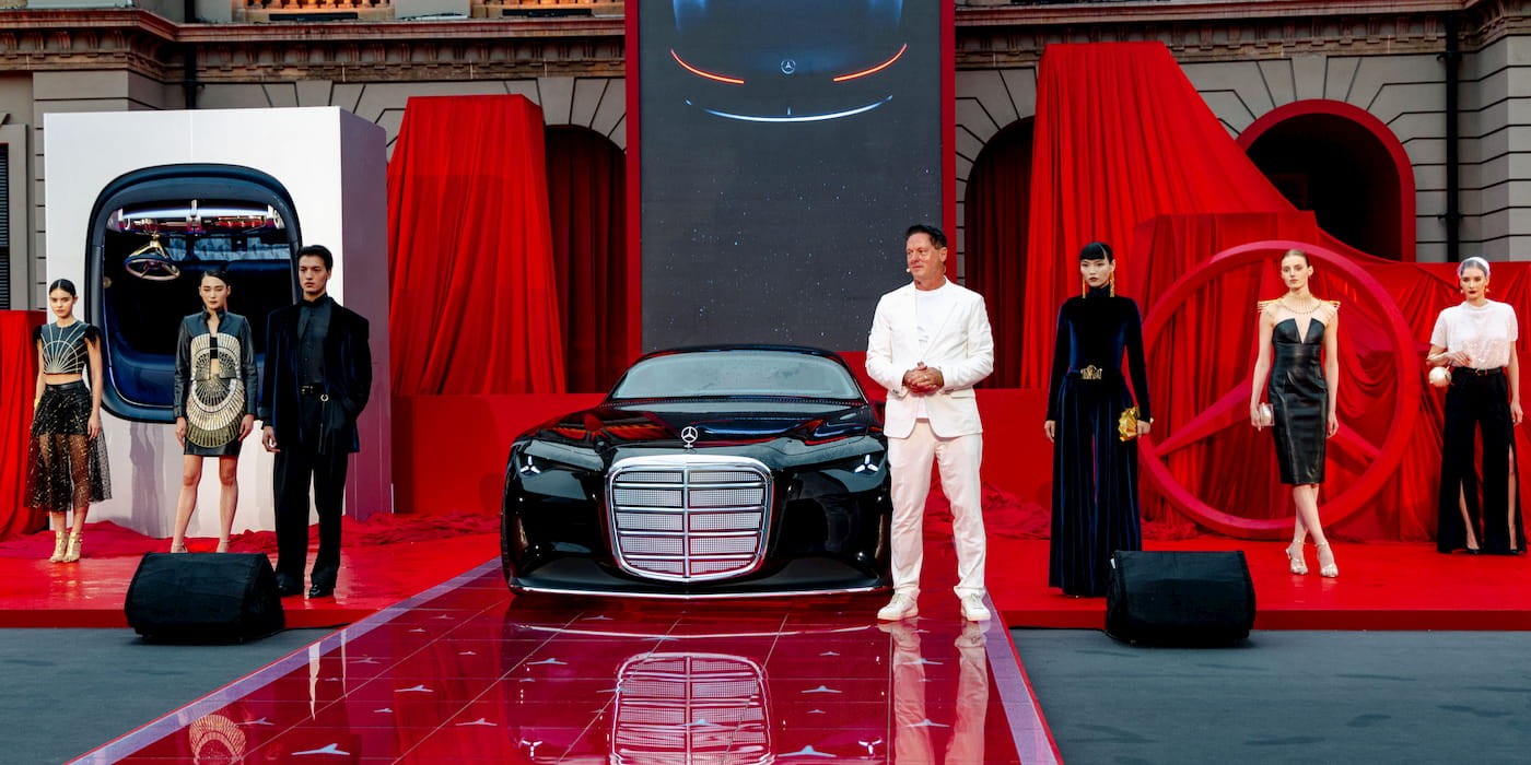 Mercedes-Benz Vision Iconic concept coupe hai cửa hoàn toàn mới