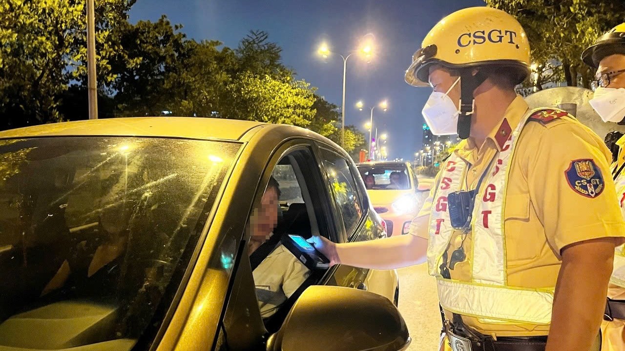 Kiểm tra nồng độ cồn toàn quốc: 63 nghìn trường hợp, gần 4 nghìn vi phạm