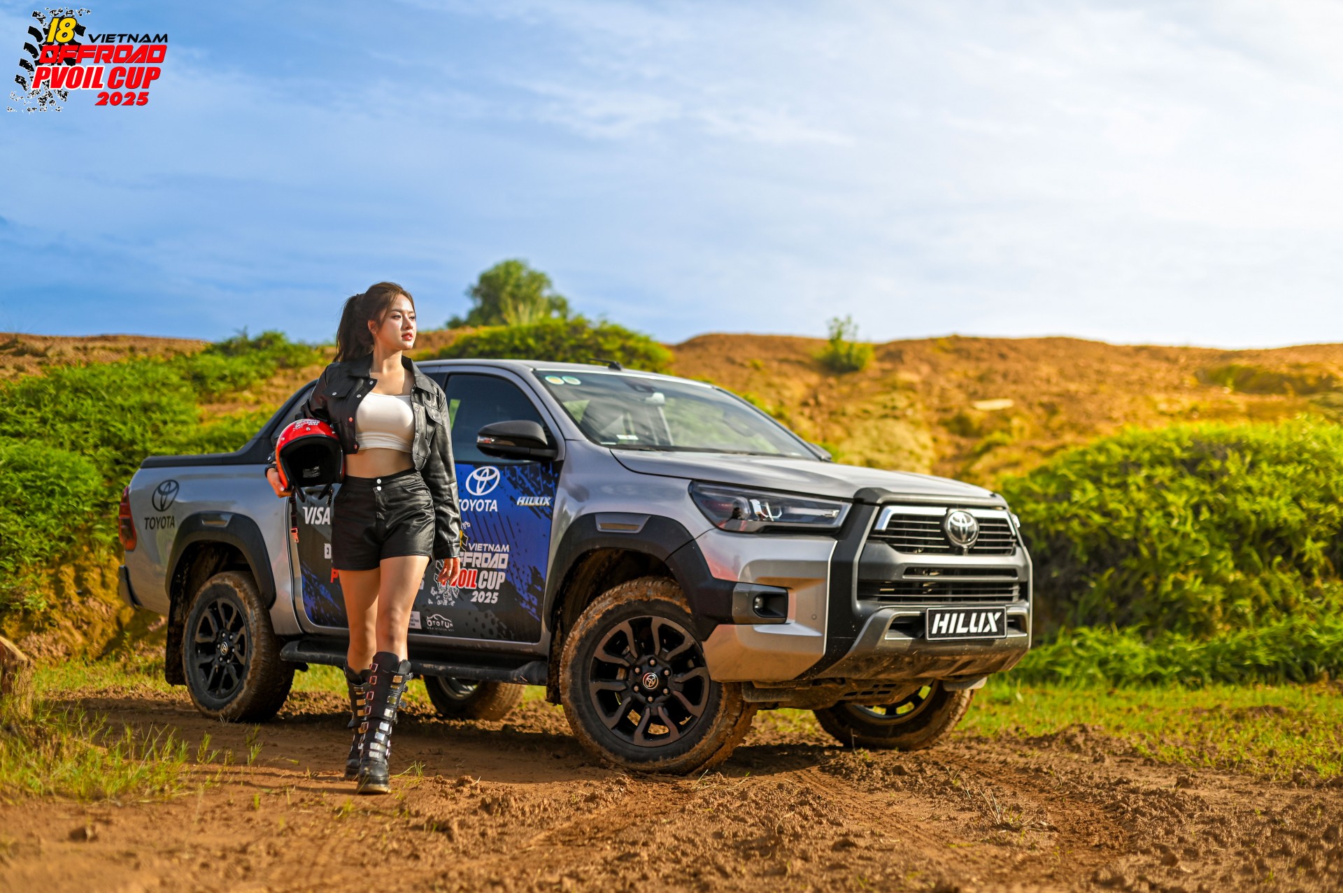 Chiêm ngưỡng bộ ảnh cổ động giải PVOIL VOC 2025 với Toyota Hilux