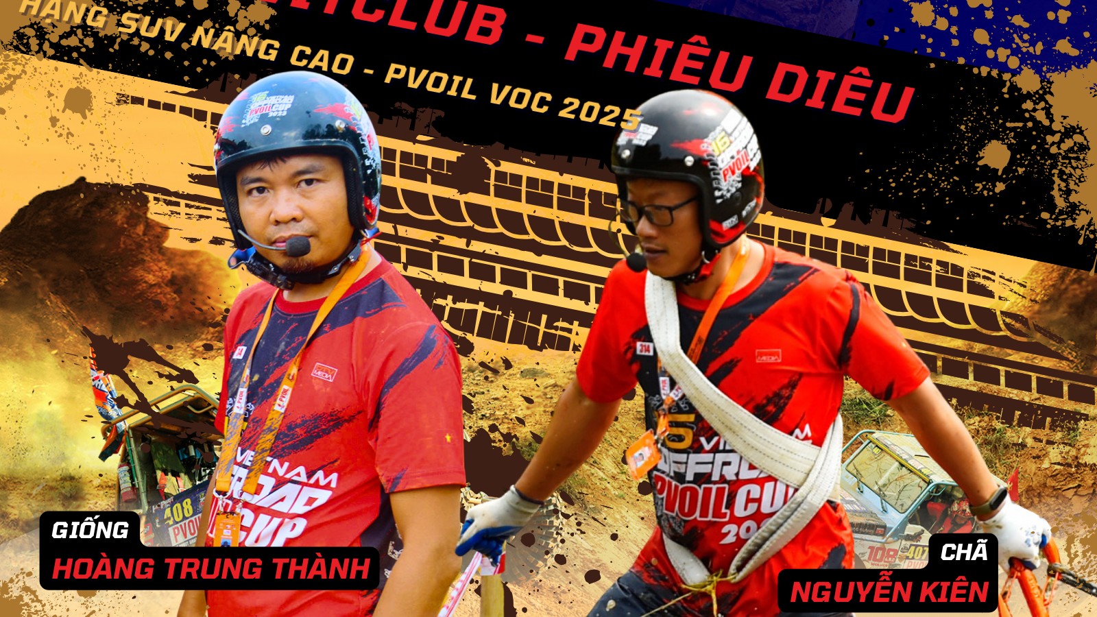 Đội đua 302 PVOIL VOC 2025: VITCLUB - Phiêu Diêu