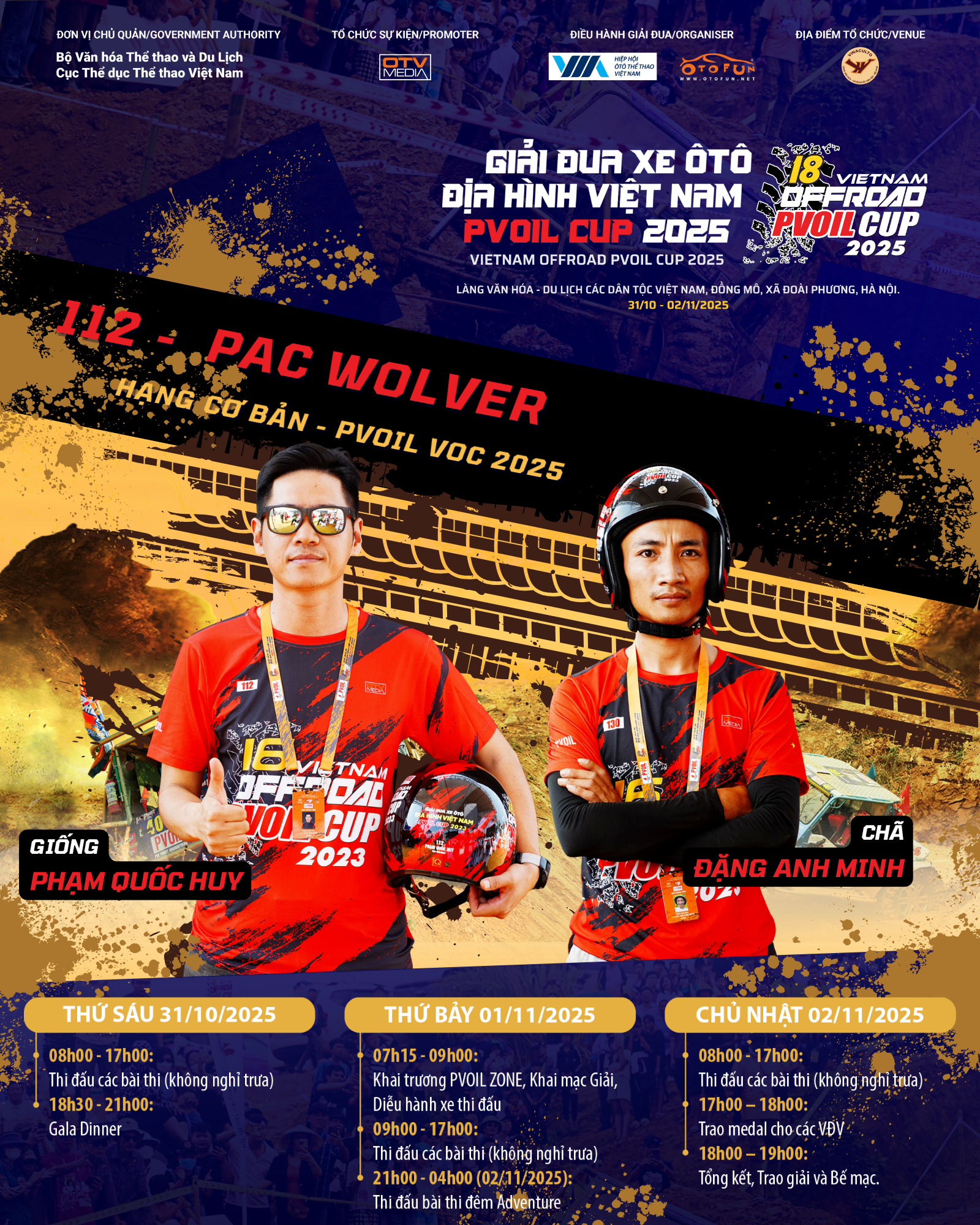 Đội đua 112 PVOIL VOC 2025: PAC Wolver Đội đua 112 PVOIL VOC 2025: PAC Wolver