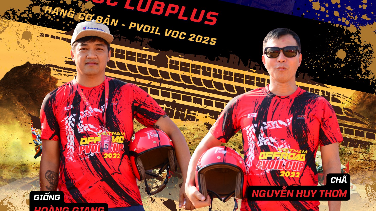 Đội đua 120 PVOIL VOC 2025: HOC Lubplus