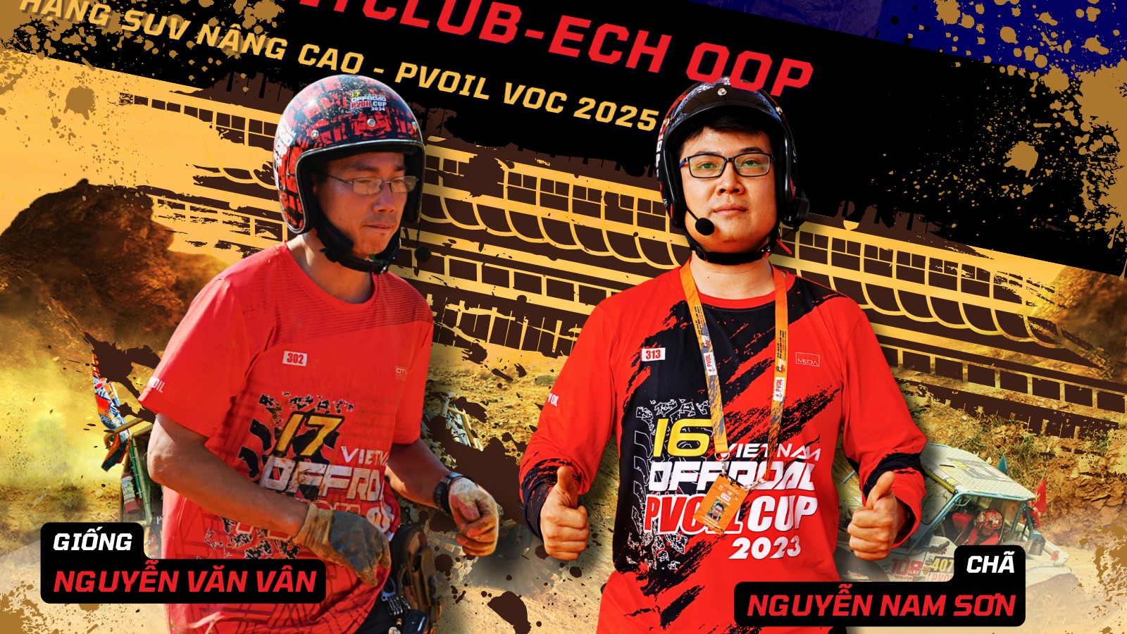 Đội đua 305 PVOIL VOC 2025: VitClub - Ech Oop