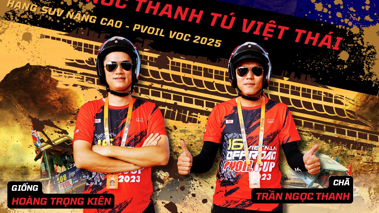 Đội đua 307 PVOIL VOC 2025: NOC Thanh Tú Việt Thái