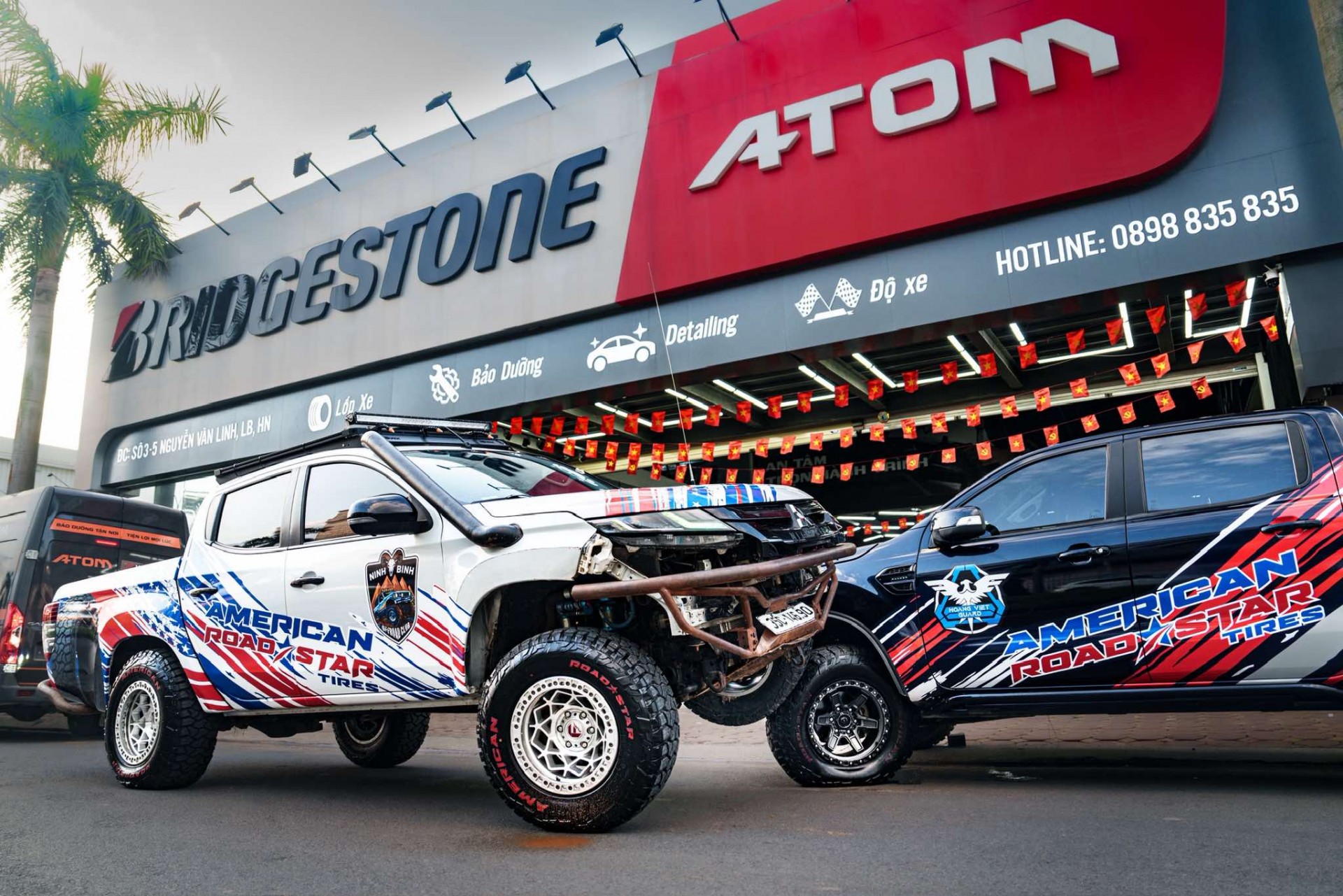 Đội đua 102 PVOIL VOC 2025: NOC - 2 chị em với chiếc xe đua 'khủng' cỡ nào?