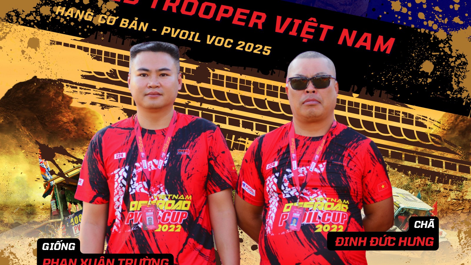 Đội đua 113 PVOIL VOC 2025: CLB Trooper Việt Nam