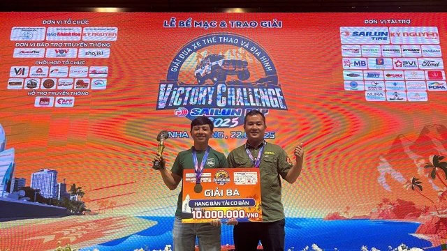 Đội đua 121 PVOIL VOC 2025: RAF 555 Zinpower 4×4