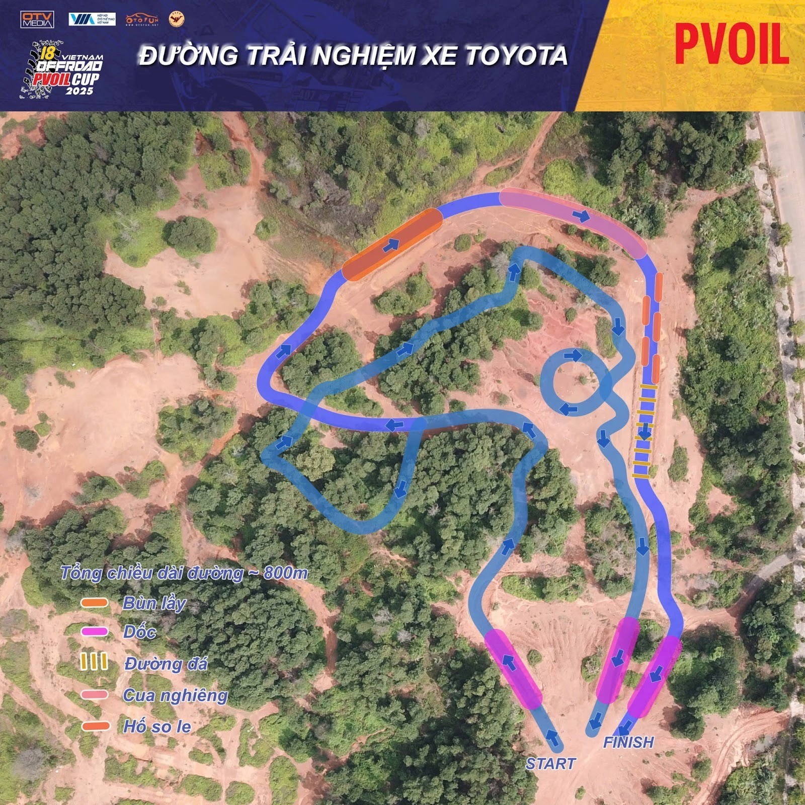 lái thử Toyota Hilux tại PVOIL VOC 2025