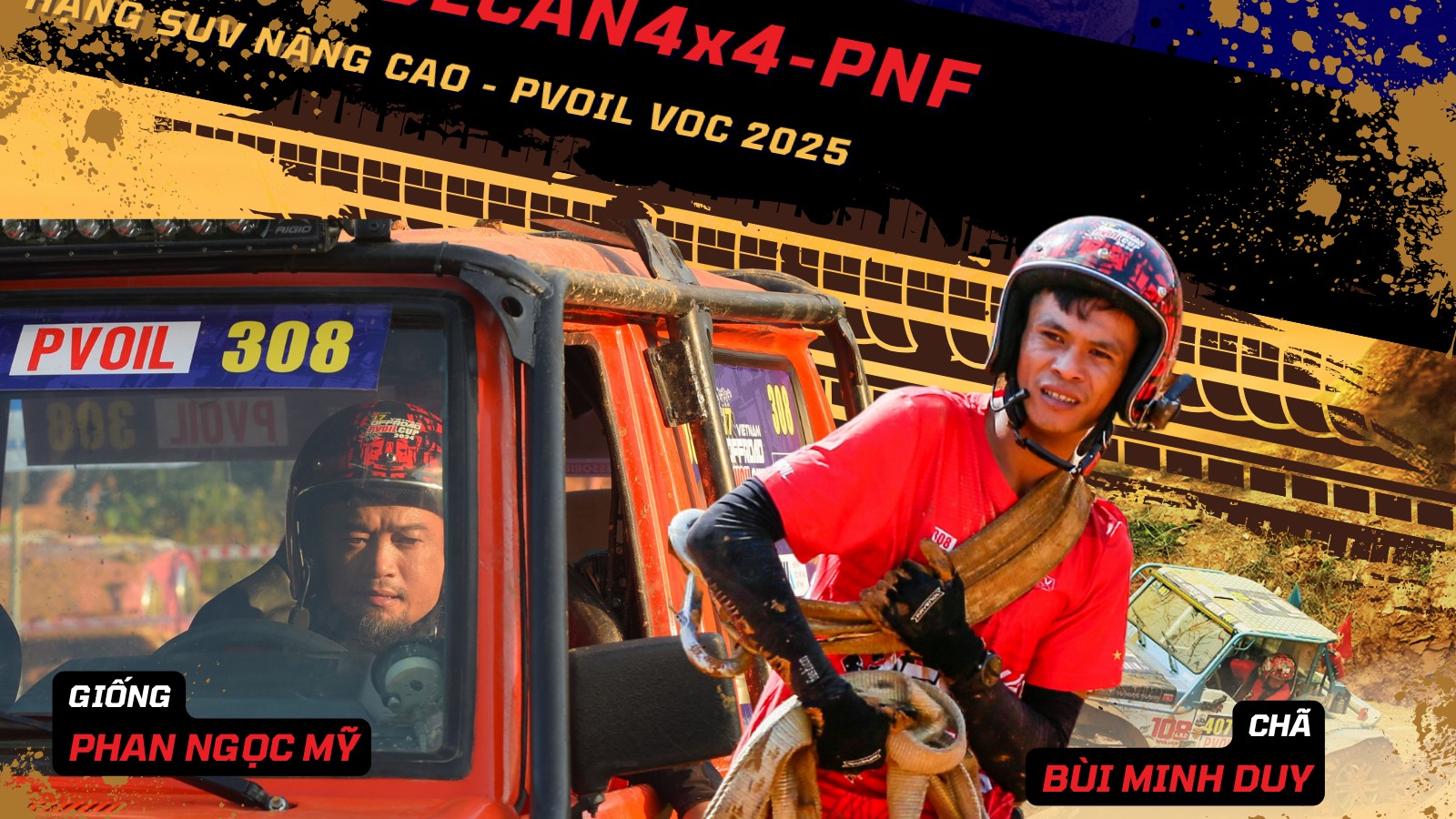 Đội đua 318 PVOIL VOC 2025: Vulcan4x4-PNF sẵn sàng bảo vệ ngôi vương