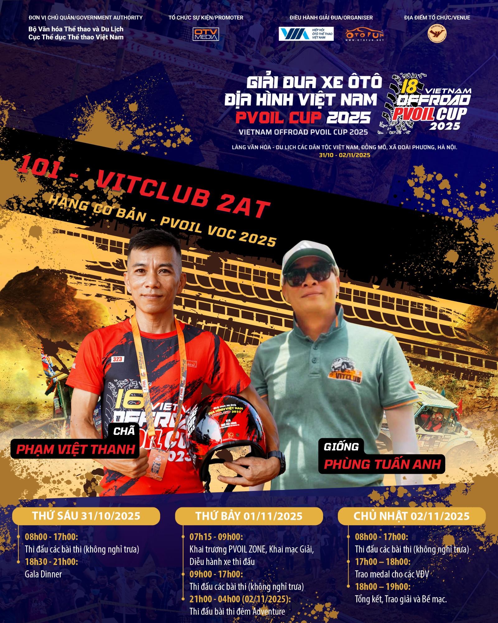 Đội đua 101 PVOIL VOC 2025: Vitclub - 2AT Đội đua 101 PVOIL VOC 2025: Vitclub - 2AT