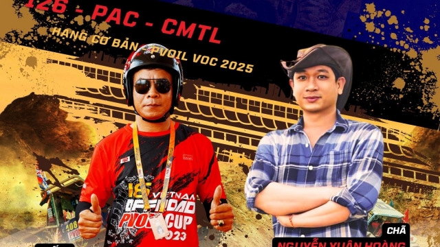 Đội đua 126 PVOIL VOC 2025: PAC - CMTL