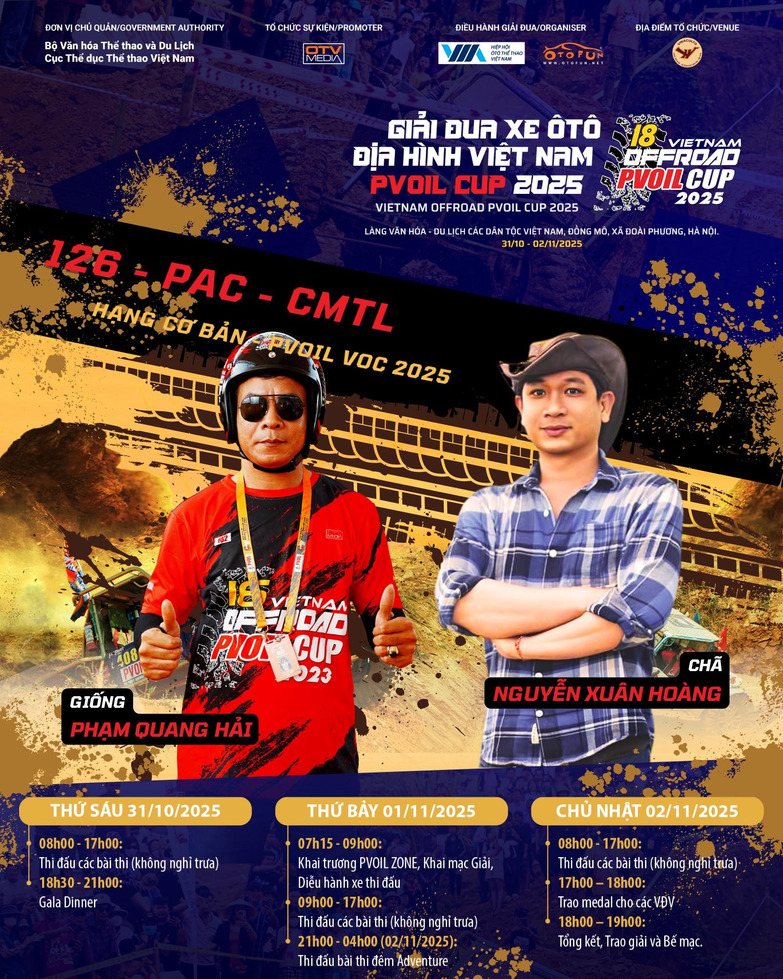 Đội đua 126 PVOIL VOC 2025: PAC - CMTL Đội đua 126 PVOIL VOC 2025: PAC - CMTL