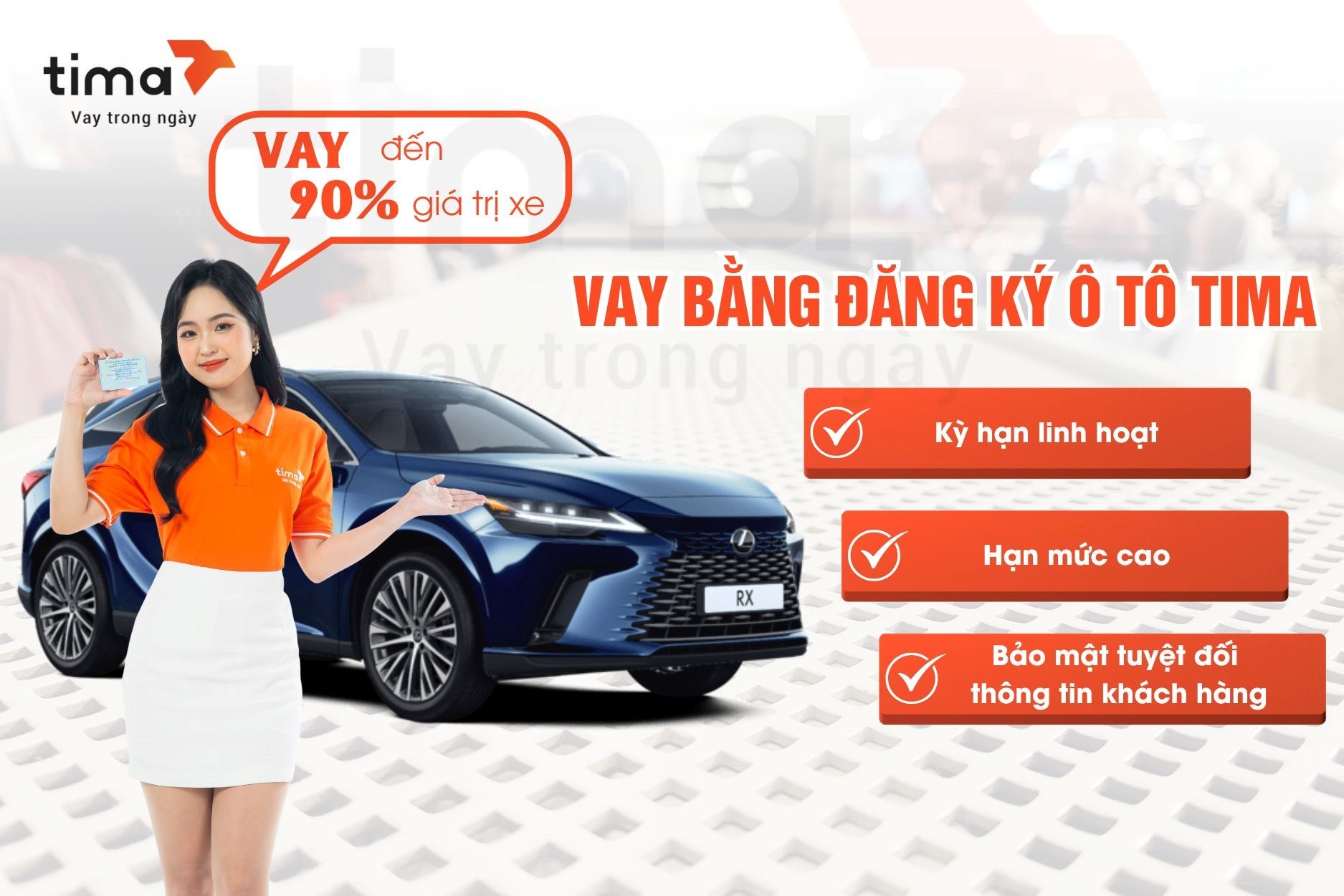 bài PVOIL VOC 2025 Tima vay bằng đăng ký cavet xe ô tô